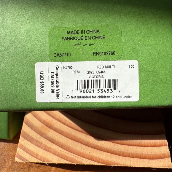 Kate Spade Victoria Earring Studs Red and Purple - Picture 10 of 14